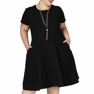 Big size 9XL Summer Fat MOM Woman dress Loose plus women clothing 9xl vestidos clearance sale 240422