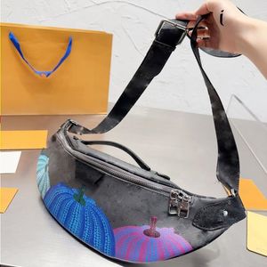 Louls Vuton Designer Taillenbeutel Taillenpackungen Designer Crossbody Bag Kürbisabdruck Fanny Pack für Männer Belt Back Echtes Leder Taille Pack JISC