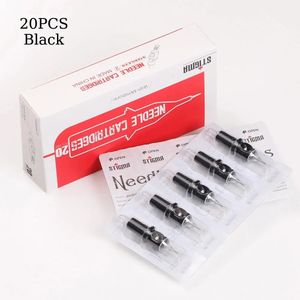 Professionelle 20pcs Tattoo -Nadeln Sterilisierte Einweg -RL/RM -Make -up für Tattoo -Rotationsmaschinen 0,30/0,35 mm 240418