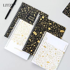 Sheet Loose Leaf Notebook Journal Transparent Notebooks A5 B5 Student Diary Horizontal Line School Office Stationery