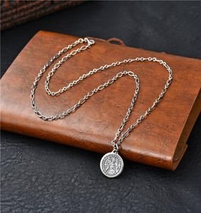 In stile europeo e americano 100 autentico 925 collana in argento sterling in argento vintage a catena a catena gioiello alla moda collana9489503