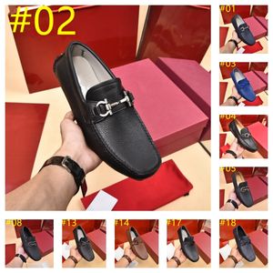 70 Model Fashion Italian Designer Loafers Dress Shoes Luxury Men Patent Leather Oxford For Formal Mariage Wedding Trendy Storlek 38-46