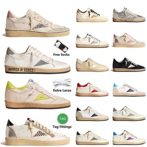 Роскошная Itlay Designer Brand Casual Shoes Superstars Supestars Sneakers Platform Casual Classic Pink Blue Silver Heel Tab White Leather Leather Women Mens Trainers