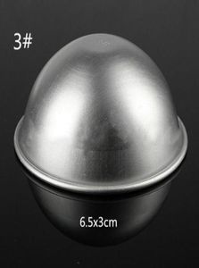 2016 Högkvalitativ hel mögel aluminium ellipsoid kaka mögel bad bombformar storlek l ny ankomst8404829