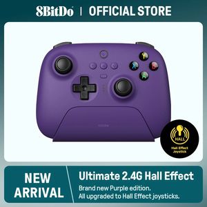 8bitdo - Ultimate 2.4G Efekt bezprzewodowego efektu joystick Aktualizacja Gier Kontroler gier na PC Windows Steam Deck Android 240429