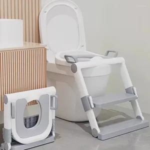 Bath Mats Baby Toilet Portable Potty Child Household Children Pot Seat Folding Rack Step Stool Training Bathroom Stuff