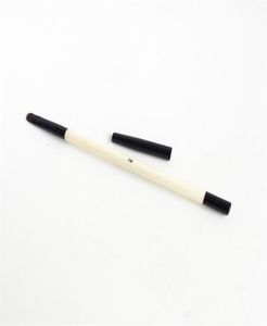 Wood Handle Lip Makeup Brush with Cap Precision lipstick Stain or Gloss Applicator Beauty Makeup Blending Tool7502475