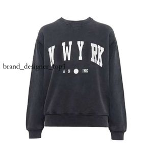 Anine Binge Women Women Hoodie Designer Anine Binge Shirtshirt Long Sleeve Animal Printed Hoodies Embroidery T Shirt Discal Hoody Cotton Sweater Tops Tops Cresw 5993