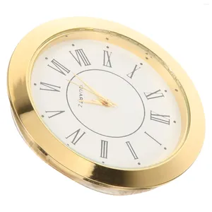 Clocks Accessories Alloy Watch Head Insert Clock Faces For Crafts Inlaid Roman Number Movement Part DIY Parts