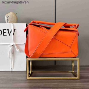 Loeiwe High end Designer bags for women puzle series New Womens Small Print Wide Shoulder Strap Shoulder Crossbody Bag with 1:1 with real logo and box