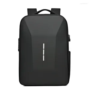 Backpack anti-roubo senha bloqueio 15.6 