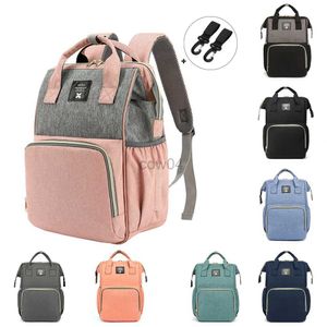 Bolsas de fraldas Bolsa de fraldas de fraldas de mochila à prova d'água Modinha Mummy Mother Brand Mom Backpack Nappy Change