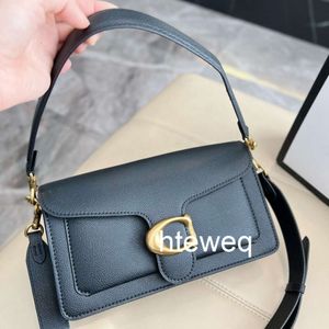 Designer Bag tabby bag Luxury Tote Girls Fashion Womens Shoulder Top Quality Solid Color with Chain Real Pickup Buckle Macaron small