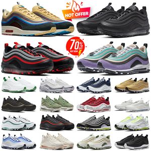 Runningskor män kvinnor designer Sean Wotherspoon reflekterande logotyp svart röd silver futura trippel svart olivkräm män utomhus sport sneakers tränare tränare