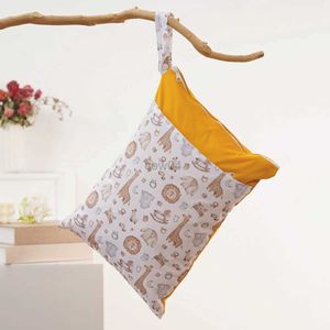 Diaper Bags Elinfant Waterproof Diaper Bag Wet Dry Bag For Swimming Gym Portable Mommy Bag d240429