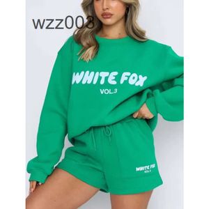 whites fox tracksuit womens whiter foxx t shirt designer brand fashion sports and leisure set fox sweatshirt shorts tees setsGS6K