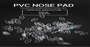 PVC Nose Pad okulary nosowe pad 2000pcs Wpusz w śrubę w okularach część 2000pcs CY081 271O7366253