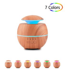 1pc luftfuktare Hollow Out Seven Color Night Light Wood Grain rökelse rökelse Maskin tyst kontorsbord Topp Creative Gifts9397230