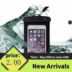 Aufbewahrungsbeutel Touchscreen Mobile Mobiltelefon wasserdichtes Beutel Großhandel IPX8 Grade Outdoor Versiegelte Unterwasser -Schwimm -Tauchabdeckung