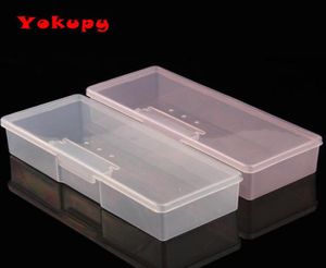 1pc Plastic Empty Tattoo Tool Box Manual Eyebrow Microblading Pen Rectangle Organizer Display Storage Container Tattoo Supplies1008393