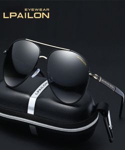 LPAILON 2020 NEW MEN VINTAGE FASION PILOT SUNGLASSES POLARIZED CLASCING BRAND SUN GLASSESコーティングレンズ男性用のアイウェアCX27131411