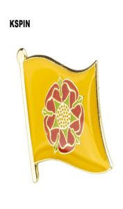 Bandeira da bandeira da bandeira Lancashire Bandeira dos pinos de lapela Broches Broche XY04129570452