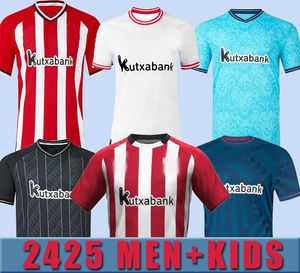 2024 2025 S-4XL Club Soccer Jerseys Berenguer Muniain 2425 Athletic Bilbao Home Away Williams Football Shirt