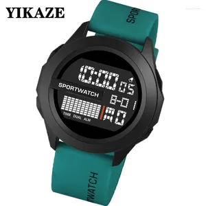 Armbanduhren für Männer Sportwachen LED Digitale Uhr für Mann Wecker Multifunktion wasserdichte Fitness Zeitmessung Smart Electronic