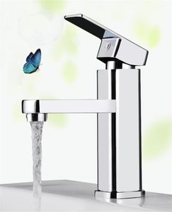 Modern Chrome Bathroom Basin Faucet Single Handle Sink Mixer Tap Deck Mounted New and Selling2161598