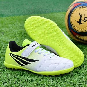 American Football Shoes Boy Soccer Fashion Kids Boots Kinder Rasen Stollen Non Slip Youth Indoor Training Society Futsal Chuteiraa