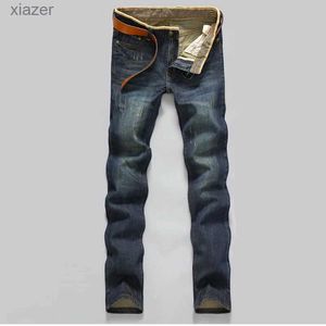 Jeans maschile 2023 jeans casual maschi d'affari jeans dritte slet stenim pantaloni pantaloni slim fit cowboys classico giovane jeanswx