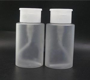 Frostierte Plastikkosmetikflaschen Container 200ml Lotion Toner Essenz transparent Remover Packung Flaschen Make -up -Aufbewahrungsglässe 0228847287