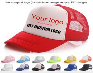 Персонализированные пользовательские унисекс повседневная простая сетчатая крышка для бейсбольной кепки для женщин для женщин хип -хоп шляпа Whole5076950
