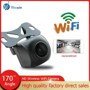 Wireless WIFI Car Camera HD Starlight Night Vision720P Rear View IP68 Waterproof 170° Wide Angle Color Reversing Image