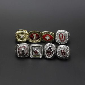 YTAL Band Rings 8 Oklahoma State University Pacesetter Peach Bowl NCAA University Championship Ring Set 4BKB