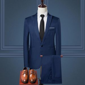 Modeföretag Casual Korean Suit Två stycken Set 235o