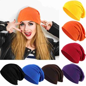 Beanie/Kafatası Kapakları Yaz Pamuklu Eğik Beanie Hip-Hop Yumuşak Koşan Cüce Şapkalar Konuklar Kadınlar İçin Kemo Kapaklar Erkekler Kayak Bul Beanes Kafataları D240429