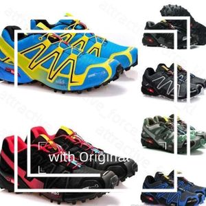 Sapato saloman 2023 novo chega zapatillas speedcross 3 tênis de corrida andando ao ar livre tênis de esporte cruzado iii trilhas atléticas tamanho 47 959