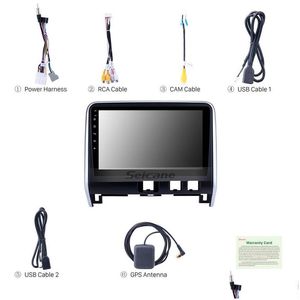 Car Dvd Dvd Player Android 10.0 Car Radio Gps Navigation Head Unit Stereo For - Nissan Serena 10.1 2Gb Ram 32Gb Rom Drop Delivery Auto Dh8Wf