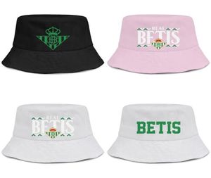 Real Betis Los Verdiblancos RBB Text Men and Women Fisherman Bucket Sun Hat Design Design Custom Custom Classic Suncap Green Label9255694