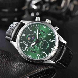 2024 Autumn New Business Watch Quartz Night Glow 5 Kalender Fashion Belt Multi Function Mens 111