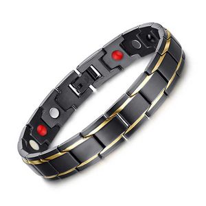 Designer bracelet brand new explosions ladies Fashionable and minimalist mens high-end stainless steel magnetic accessories niche