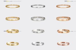 Pierścień Pierścień Pierścień Ring Star Diamond Pierścienie 4 mm dla kobiet luksusowe akcesoria biżuterii tytanowe stalowe złoto nigdy nie zanikają nie alergiczne sklep/214916084186677