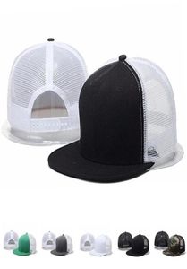 Ball Caps Fashion Summer Men Light Plate Mesh Snapback Cap Women Flat Brim Hip Hop Trucker Hat Outdoor Sports Suncefera traspirato da sole traspirante hatba5796898