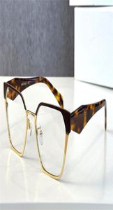 Fashion Designer women metal frame 63WV Cat eye shape optical glasses clear lens eyewear trend vintage style AntiUltraviolet prot4124427