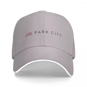 Berets Park City Mountain Resort Utah Baseball Caps Snapback Männer Frauen Hüte verstellbare Freizeitmütze Sporthut Polychromatisch