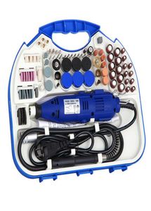 180W Ayarlanabilir Hızlı Elektrikli Döner Öğütücü Zımpara Eşleme Makinesi Taşlama Aksesuarları Set Dremel Rotary Tool5960733