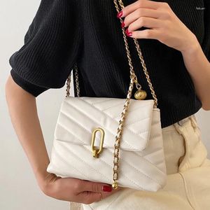 Shoulder Bags V-line Crossbody Bag For Women 2024 Fashion Sac A Main Female Handbags And Purses With Handle