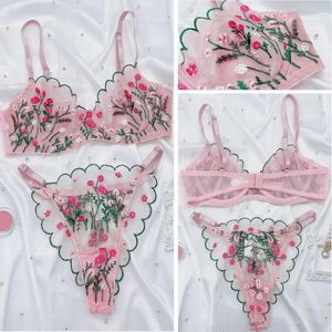 Bras Set 2 pezzi Floral Fairy Lingerie Set Beauti