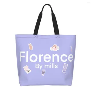 Torby na zakupy Florence by Mills Groceries Bag Kawaii Drukuj płócienne ramię na ramię